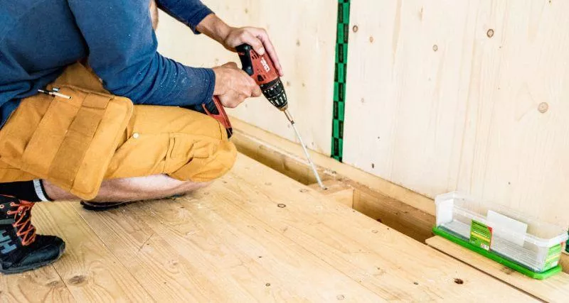 DOLDA SKRUVAR TILL TUNGA TRÄKONSTRUKTIONER