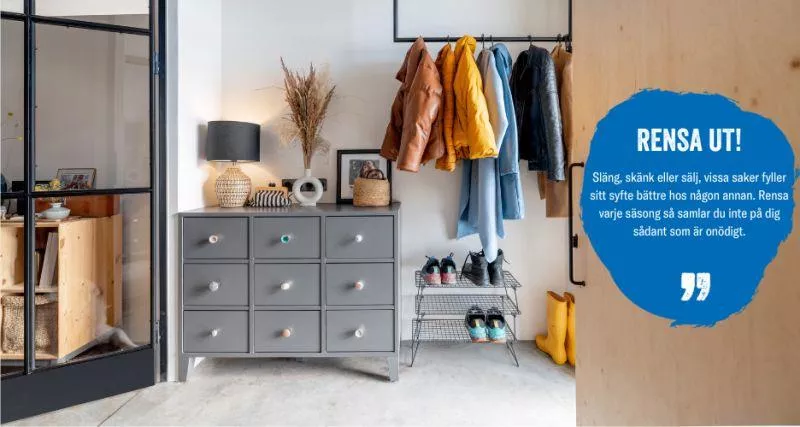 MAXIMERA FÖRVARING I HALLEN