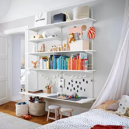 Flexibel förvaring för växande barn 