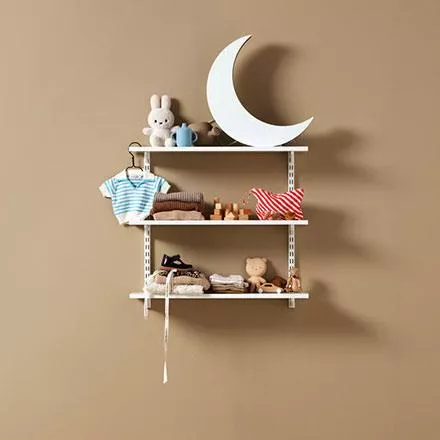Dekorativ hylla för de allra minsta