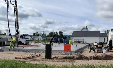 Från grund till färdigt hus 3