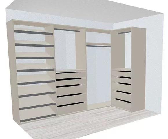 rita upp förvaring i 3d