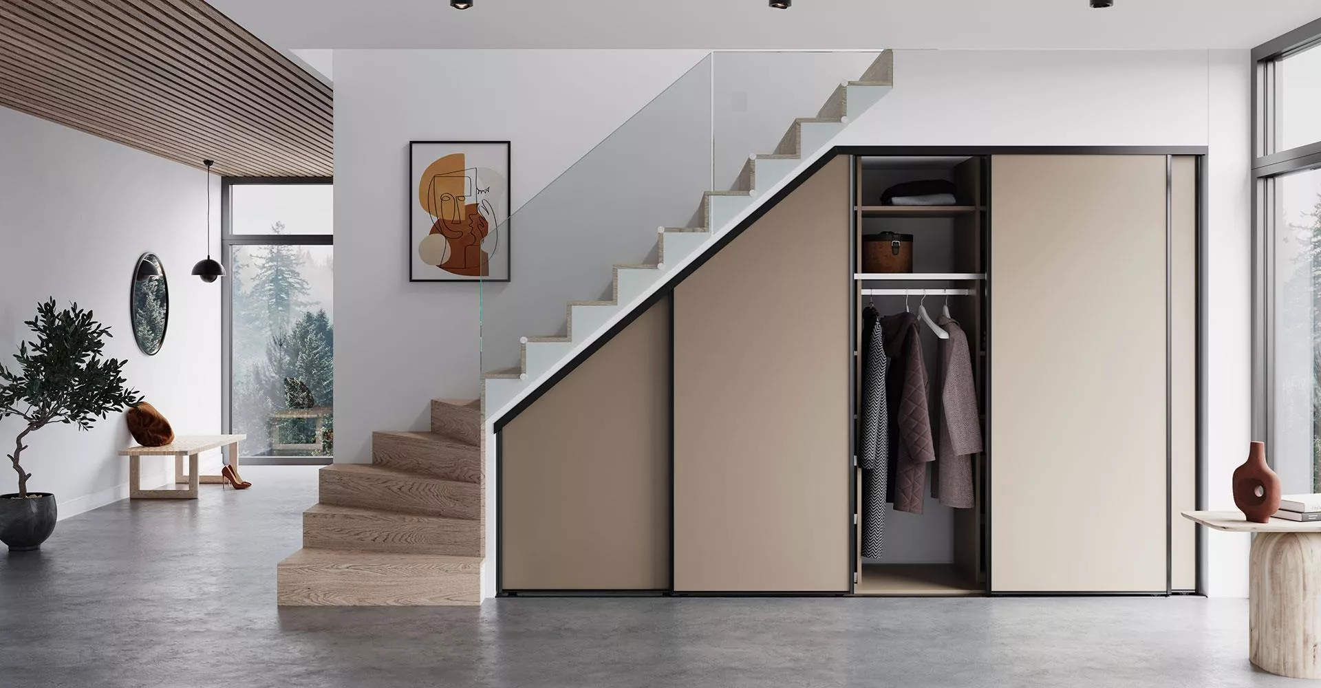 uniQ Skjutdörrsgarderober