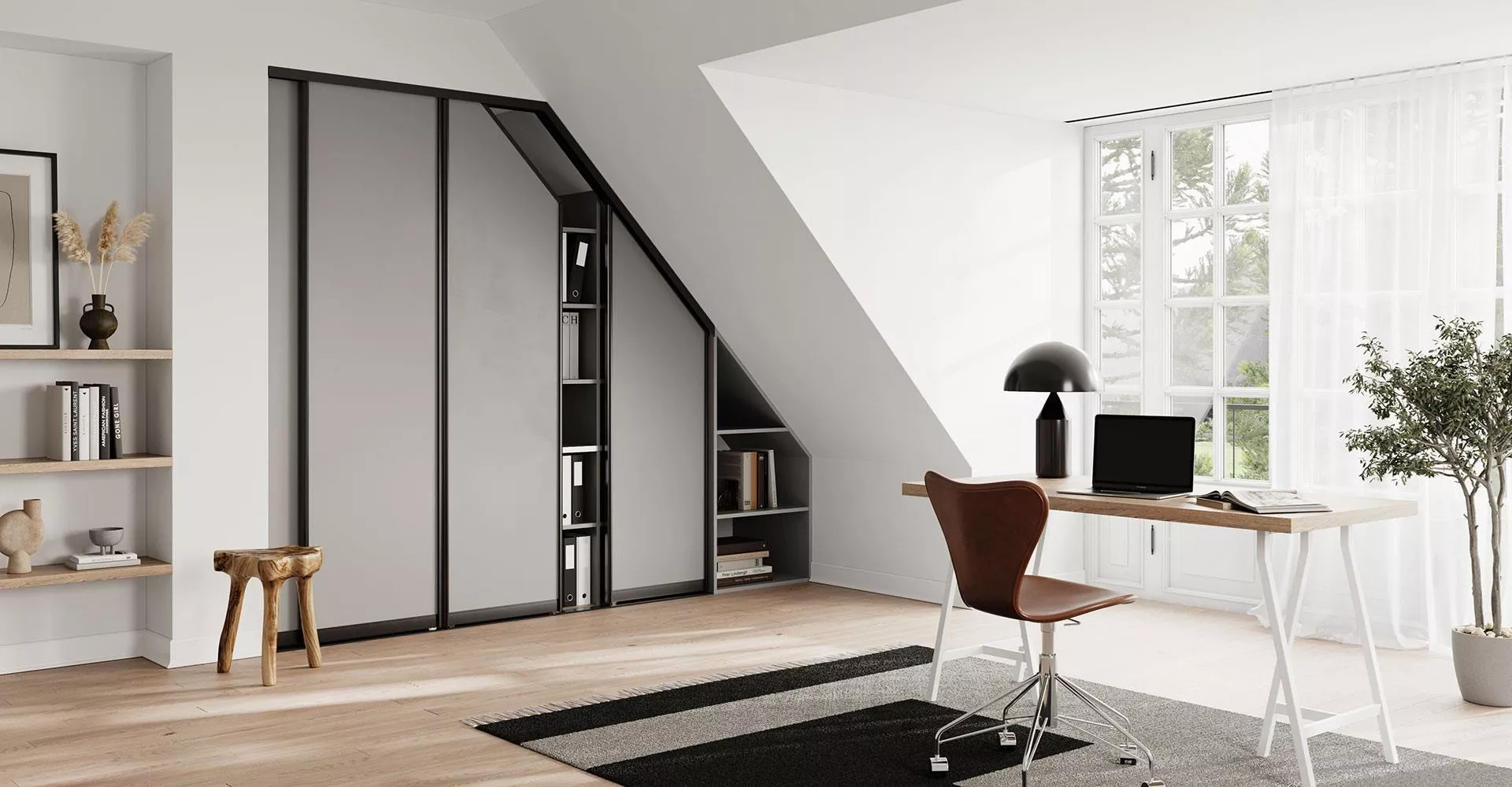 uniQ Skjutdörrsgarderober