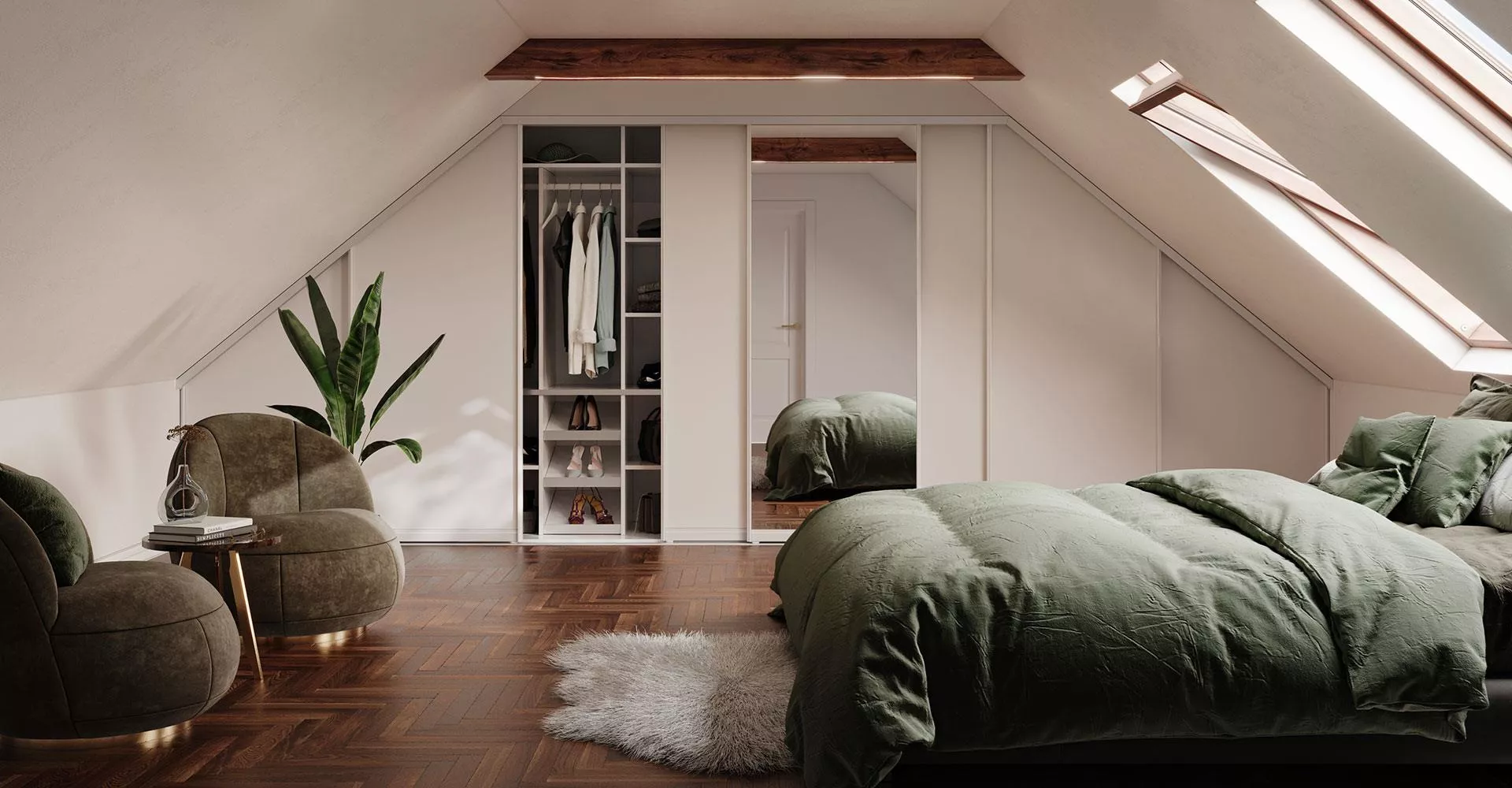 uniQ Skjutdörrsgarderober