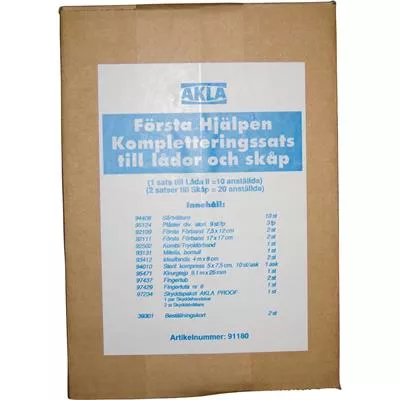 Kompletteringssats Första Hjälpen - 002756721