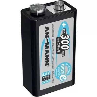 BATTERI 9V 250MAH LADDBAR - 008280791