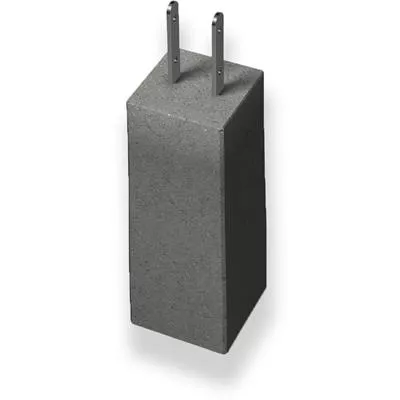 Betongplint med stolpsko - 006015942