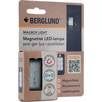 BREVLÅDELAMPA LED MED SENSOR - 008512841