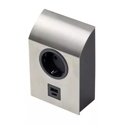 Eluttag med USB - 008605041