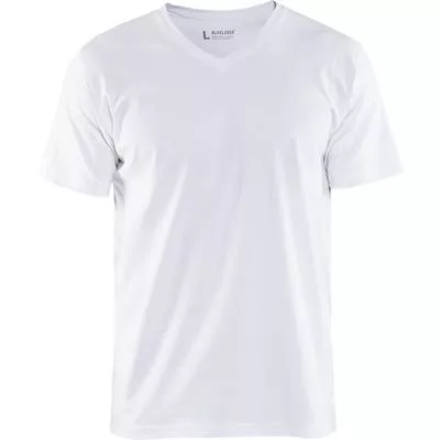 V-ringad T-shirt - 006754009