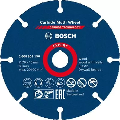 KAPSKIVA MULTIWHEEL HM 76X10MM - 008040613