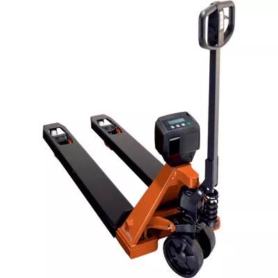 Gaffelvagn med våg - 003958385