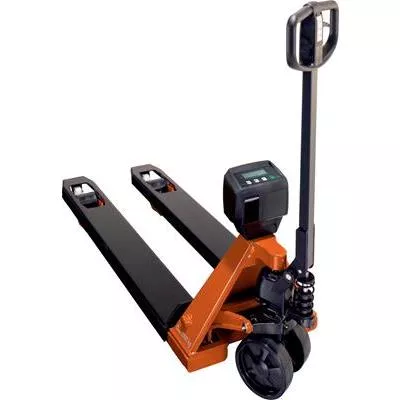 Gaffelvagn med våg - 003958385