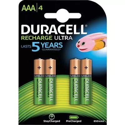 BATTERI ULTRA AAA 850MAH LADDBAR 4ST - 006608946