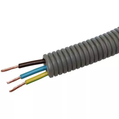 Flexrör med Fördragen Kabel - 007077955