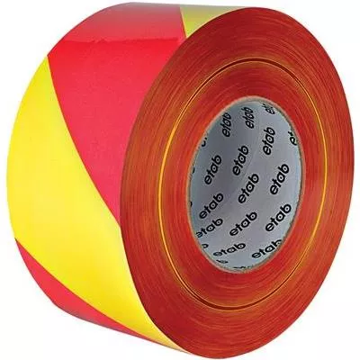 AVSPÄRRNINGSBAND GUL/RÖD 500M - 007010018