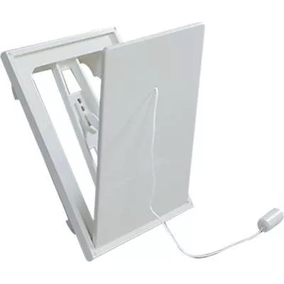 KLAFFVENTIL FLEXIT VIT PLAST 4X4 - 005654094