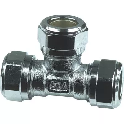 Kopparrörs T-rör - 002412670