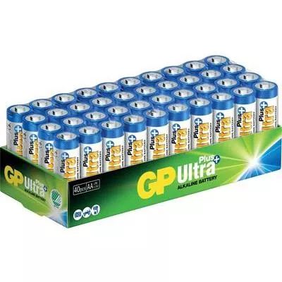 BATTERI ULTRA PLUS LR6/AA 40ST - 008297129