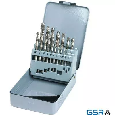 BORRSATS HSS-G DIN 338 STEG 1-10MM - 007463427