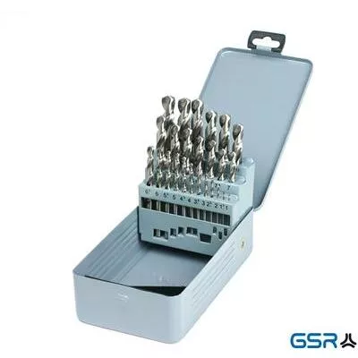 BORRSATS HSS-G DIN 338 STEG GÄNGDIM - 007463428