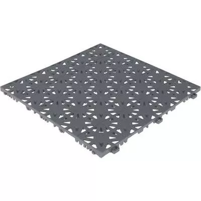 GOLVPLATTA HESTRA MÖRKGRÅ 30X30CM - 004259777