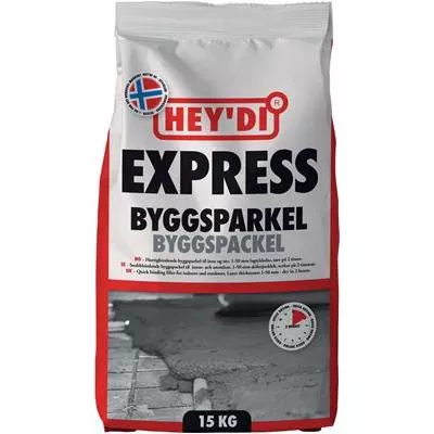 BYGGSPACKEL EXPRESS GRÅ 15KG - 008806458