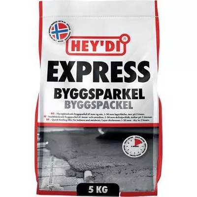 BYGGSPACKEL EXPRESS GRÅ 5KG - 008806457