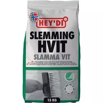 DEKORPUTS SLAMMA VIT 15KG - 008806429
