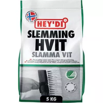 DEKORPUTS SLAMMA VIT 5KG - 008806428