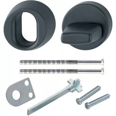 BEHÖRSATS OVALCYL SVART - 008797337