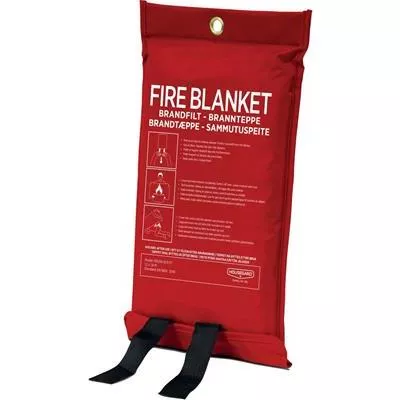 BRANDFILT HOUSEGARD RÖD 120X180 - 006743227