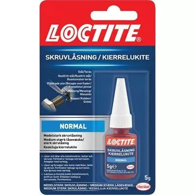 SKRUVLÅSNING LOCTITE NORMAL 0,005KG - 005521833