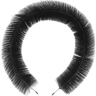 MUSBORST SVART 4M - 008067393