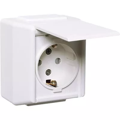 Utanpåliggande vägguttag - 008296703