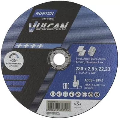 KAPSKIVA VULCAN T41 230X2,5X22 - 007819402