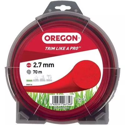 TRIMMERTRÅD RÖD RUND 2,7MM 70M - 008229348