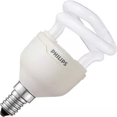 LÅGENERGILAMPA PHILIPS TORNADO E14 - 005237665