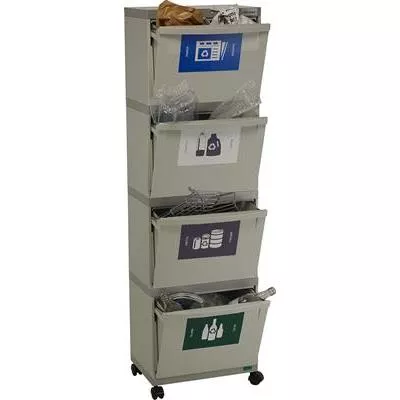 KÄLLSORTERING 4 SORTERINGSFACK - 007668341