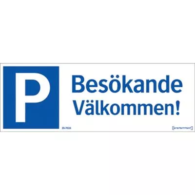 Parkeringsskylt - 005938448