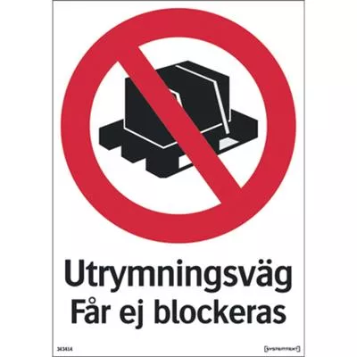 Utrymningsskylt - 007546533
