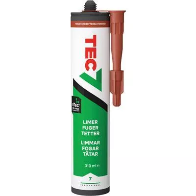 FOGMASSA TEC7 TEGELRÖD MS-POLYMER 310ML - 004376421