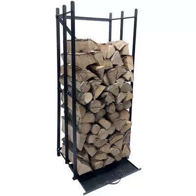 Vedstaplare med bottenlåda - 008229328