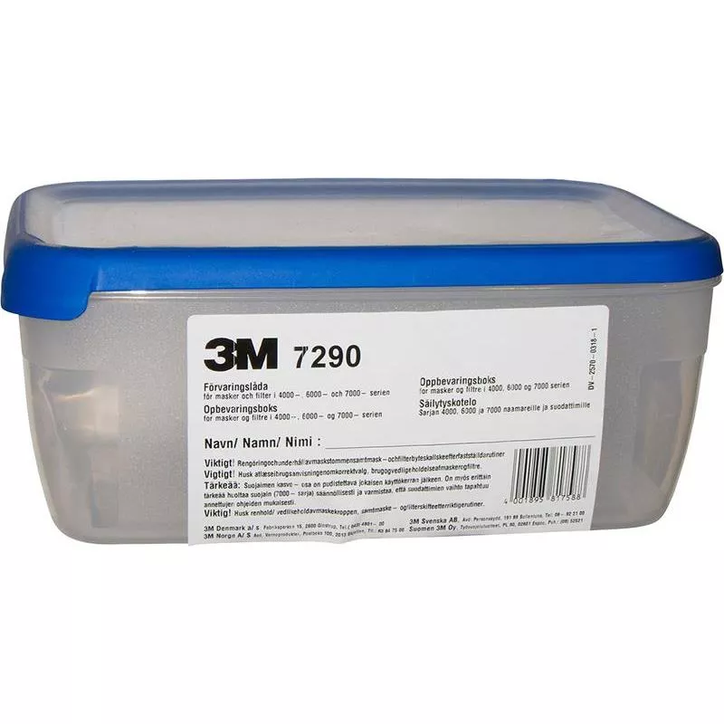 Förvaringsbox för ansiktskydd