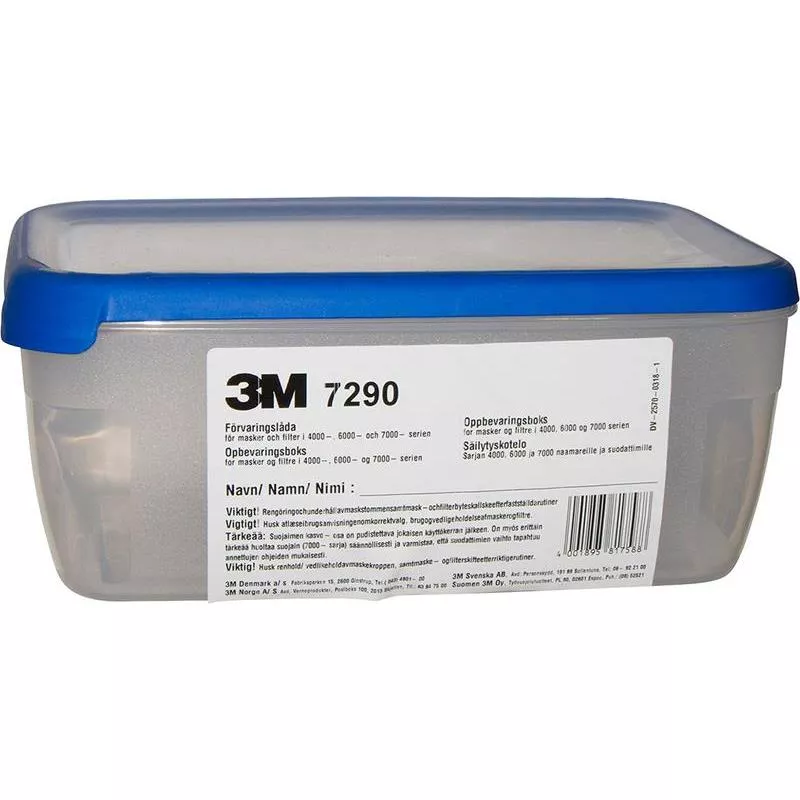 Förvaringsbox för ansiktskydd