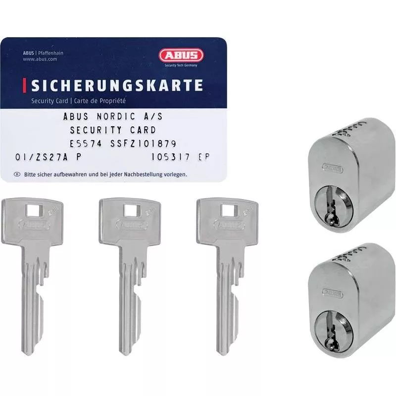 CYLINDER SSF KROM 2ST 3NY