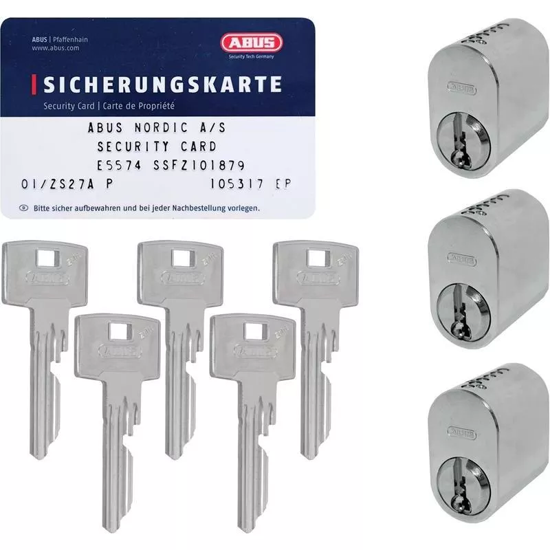 CYLINDER SSF KROM 5NY 3ST