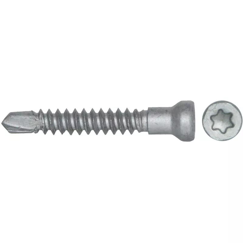 Stålskruv med borrspets