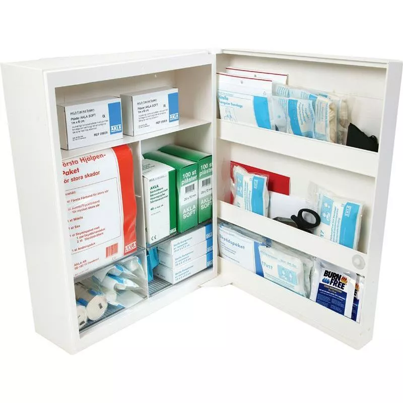 Första hjälpen skåp